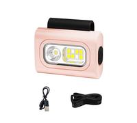 ZEPFJHE Lampe Frontale Extérieure Pêche Froie Imperméable Étanche IPx6 Phare ABS Texture en Silicone pour La Pêche Phare Étanche Léger pour Le Vélo Le Vélo