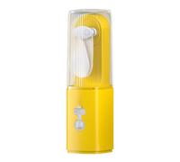 ZEPFJHE Lampes De Poche À LED Pratiques Petites Lampe De Poche Rechargeable avec Une Texture en Plastique Ventilateur Refroidissement Intégré pour Les Aventures Voyage USB
