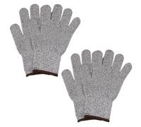 ZEPFJHE Les Gants De Protection 2 Paires Fonctionnent La Coupe Pour La Cuisson Des Gants À L'épreuve À Bout Soufflée