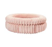 ZEPFJHE Lit en peluche douce pour chat avec coussin amovible pour l'intérieur avec fond antidérapant pour l'hiver et l'automne Lit confortable lavable pour chat