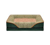 ZEPFJHE Lit pour animal domestique avec coussin amovible et poignée douce - Panier pour chien - Coussin amovible