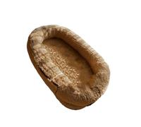 ZEPFJHE Lit pour chien et humain avec housse amovible - Nid doux surdimensionné et épais - Lit pour chien à poils longs - Nid amovible