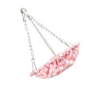 ZEPFJHE Lit pour oiseau pour cage avec fond robuste et imperméable pour perruches Hamac suspendu balançoire cabanes à oiseaux Hamac balançoire