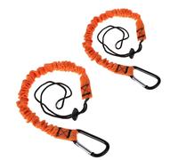 ZEPFJHE Longes de Protection Contre Les Chutes de sécurité, Cordon en Nylon pour Outil de lanière Extensible avec Verrouillage à vis, Corde d ' à extrémité ajustée