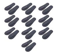 ZEPFJHE Lot de 10 paires de chaussons confortables à bout fermé à usage unique pour les familles, les hôtels et les spas, les voyages, les mariages, les fêtes, les invités d'intérieur, 4 mm non sûr