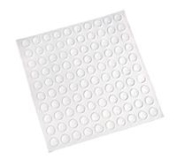 ZEPFJHE Lot de 100 autocollants antidérapants en silicone pour clavier - Solution ergonomique pour améliorer la saisie de clavier