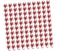 ZEPFJHE Lot de 100 faux cafards fantaisie avec mille-pattes scorpions pour fête amusante et blagues réalistes