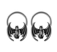 ZEPFJHE Lot de 2 anneaux de septum en acier inoxydable pour piercing de nez et d'oreille, accessoire de mode pour piercing quotidien unisexe, taille unique, Comme décrit, Comme décrit.