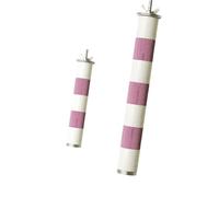 ZEPFJHE Lot de 2 perchoirs à oiseaux en céramique pour escalader et se reposer, durable, accessoire de cage pour animaux de compagnie, perchoirs de meulage