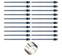 ZEPFJHE Lot de 20 feutres de rechange avec clip pour stylo pour stylos d'écriture Remarkable Scribes Stylos pour écrans tactiles Recharges