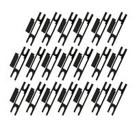 ZEPFJHE Lot de 20 stabilisateurs de commutateurs Poron haute compatibilité pour claviers mécaniques - Améliorations silencieuses - Installation rapide - Stabilisateurs