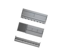 ZEPFJHE Lot de 3 étagères murales adhésives pour porte d'armoire - Fixation rapide pour étagères étanches