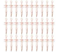 ZEPFJHE Lot de 30 petites breloques en alliage métallique pour la fabrication de bijoux et les accessoires d'artisanat faits à la main, taille unique, Comme décrit, Comme décrit.