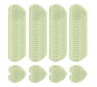 ZEPFJHE Lot de 300 petits sacs cadeaux pour bijoux avec motifs de cœur, pochettes refermables réutilisables pour emballage de bijoux pour occasions spéciales