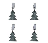 ZEPFJHE Lot de 4 Poids de Nappe en Pierre, Ancres décoratives en marbre pour Repas en Plein air, réceptions de Mariage, Pique-niques, rassemblements, Pinces antidérapantes pour Nappe