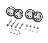 ZEPFJHE Lot de 4 valises silencieuses et pratiques - Rotation à 360 degrés - Pour valises silencieuses, Modèle 8