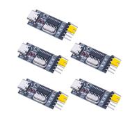 ZEPFJHE Lot de 5 adaptateurs USB vers série pour CH340G Surtension 3,3 V 5 V USB vers UART Module de communication avec port de type C