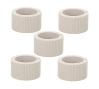 ZEPFJHE Lot de 5 anneaux d'ancrage pour plantes d'aquarium en céramique pour sécuriser le jardin sous-marin Decoratopm Fishtanks Accessoires de paysage Anneaux de fixation d'eau