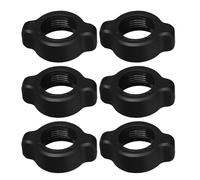 ZEPFJHE Lot de 6 écrous de serrage universels à tête sphérique de 17 mm pour support de téléphone de voiture
