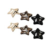 ZEPFJHE Lot de 6 épingles à cheveux en forme d'étoile creuse pour filles