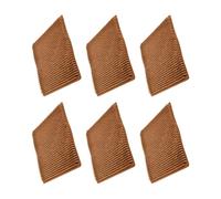 ZEPFJHE Lot de 6 tapis de nidification à 24 cellules lavables pour poules, œufs de poule, environnement de ponte, tapis de poulet confortables et réutilisables