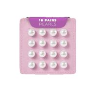ZEPFJHE Lot de 8 paires de poids de voile à perles double face pour la mariée pour sécuriser les longs voiles en extérieur