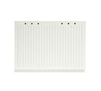 ZEPFJHE Lot de 80 feuilles de papier à lignes horizontales A 5 grilles de rechange pour carnet de notes, croquis, peinture