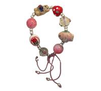 ZEPFJHE Lovely Bear Designs - Chaîne en alliage robuste - Bijoux tendance pour les étudiants et les adolescents - Breloque faite à la main