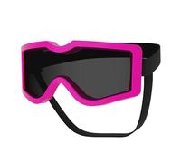 ZEPFJHE Lunettes de soleil de protection pour chien avec sangle réglable ergonomique coupe-vent pour diverses activités sportives
