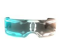 ZEPFJHE Lunettes LED élégantes en acrylique pour soirées et événements musicaux