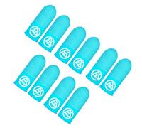 ZEPFJHE Manchons de doigts lumineux bleu paon pour écrans tactiles visibilité nocturne confortables et sensibles pour les utilisateurs de tablettes élégantes