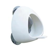 ZEPFJHE Mangeoire pour oiseaux avec ventouse sécurisée pour un positionnement stable sur les surfaces des verres, perchoir d'observation sauvage, mangeoire résistante aux intempéries
