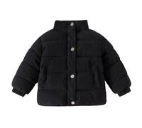 ZEPFJHE Manteau d'hiver léger et facile à fermeture éclair à manches longues pour garçons et filles, manteau chaud rembourré en polyester pour l'école, manteau d'hiver pour enfants, garçons et filles