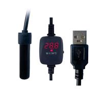 ZEPFJHE Marinepark Poêle à affichage numérique alimenté par USB en céramique Shih Tzus thermorégulation précise dans les petits réservoirs