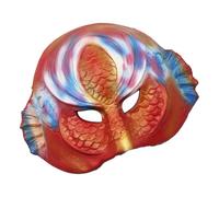 ZEPFJHE Masque de costume de poisson à enfiler sans boucles ni sangles | Construction en mousse PU moulée, aspect créature dimensionnelle, configuration à enfiler pour les fêtes