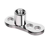 ZEPFJHE Matériaux en Acier de qualité d ' implant Robuste Polyvalent Ancres cutanées Bijoux de Corps pièces de déclaration pour vêtements de perçage Bijoux de Corps en Gros