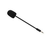 ZEPFJHE Microphone de Casque détachable de 3, 5 mm pour ZG2, à Perche Flexible avec Couvercle en Mousse pour Le Chat Vocal de Jeu et Le Streaming à flèche Amovible pour Casque de Jeu, Microphone,