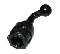 ZEPFJHE Mises À Niveau des Adaptateurs De Balle Féminin/Mâle De Tête Tête Balle 17 Mm pour Les Montées Téléphone Magnétiques Lumières Numériques Adaptateurs Serrage Téléphonique Universel