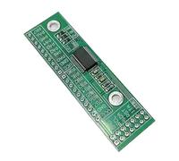 ZEPFJHE Module d ' Extension de contrôleur MCP23017 avec Connexion I2C, 16 canaux GPIO, Carte PCB Fine 65 x 19 mm pour la Liaison de périphériques et Les constructions d ' automatisation