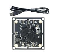 ZEPFJHE Module de caméra Nue USB2.0 Grand Angle 100° Puce OV9732 pour Usage Industriel avec Mise Point Fixe et équilibrage Automatique des Blancs Module de caméra Industrielle USB