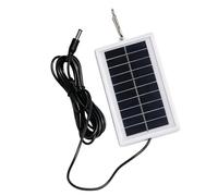 ZEPFJHE Module de Cellule Efficace 1 W, Sortie 5 V, câble de 300 cm avec Crochet en métal, Dispositif de Batterie pour Tente, à, d ' énergie photovoltaïque pour lumières de Jardin