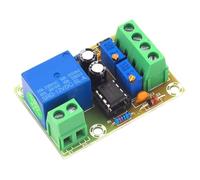 ZEPFJHE Module de charge intelligent pour batteries 12 V avec démarrage automatique à 10,5 V, arrêt à 14,8 V, indicateurs LED et relais de contrôle, module de contrôle des chargeurs de batterie