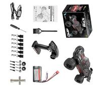 ZEPFJHE Motor sans Balais Rapide À Échelle Rapide À Distance De Télécommande Hors Route Vitesses D'atteinte 60 Km/H avec des Lumières LED Et des Batteries 3s Comprenant Un Camion Télécommande