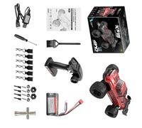 ZEPFJHE Motor sans Balais Rapide À Échelle Rapide À Distance De Télécommande Hors Route Vitesses D'atteinte 60 Km/H avec des Lumières LED Et des Batteries 3s Comprenant Un Camion Télécommande