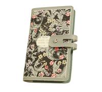 ZEPFJHE Organisateurs de Cartes avec 20 emplacements individuels, matériaux en PVC Robustes, Solution de Stockage de Documents Portable pour Femmes Professionnelles, de Rangement de Documents