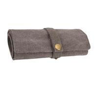 ZEPFJHE Organisateurs de rangement de protection à plusieurs emplacements améliorés pour accessoires de montre intelligente, étui de voyage portable pouvant contenir 10 bracelets de montre, 47x17cm