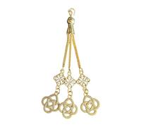 ZEPFJHE Ornement de Perles en matériaux de qualité supérieure pour Les créateurs de Bijoux et Les Designers Qui cherchent à améliorer Leurs créations artistiques, Composants de Bijoux en Alliage