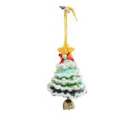 ZEPFJHE Ornements D'arbres Tissés À La Main Décor Suspendu En Laine Pour Accents De Maison Vacances En Famille Ornement Vacances À Feuilles Doux