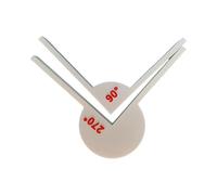ZEPFJHE Outil de Mesure d ' Angles Professionnel, règle de Mesure à poignée Ergonomique, géométrie mathématique pour la Mesure de projets d ' ingénierie