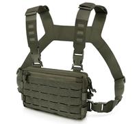 ZEPFJHE Pack De Poitrine Tactique Coffre Poitrine Molles Pochettes Utilitaires Pochettes Pour Entraînements Extérieurs Randonnées Gilet Gilet Pack Course